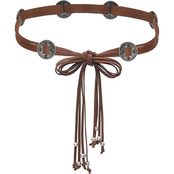 No brand Accessories - Women Knotted Waist Belt Bohemian Style Tassel Belt -NEW-NN